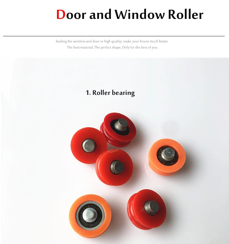 Plastic Bracket Pulley with Single Wheel for Window and Door