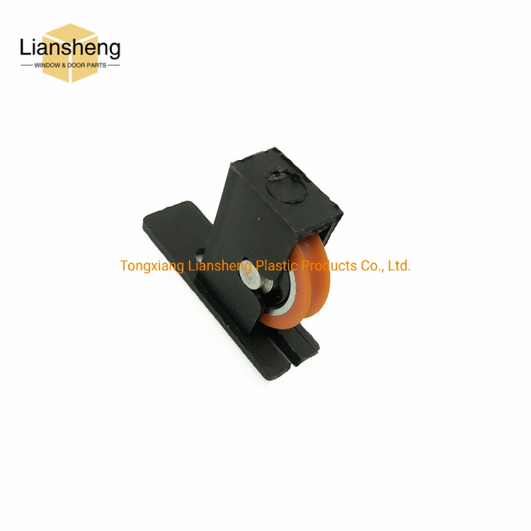 Plastic Bracket Pulley with Single Wheel for Window and Door