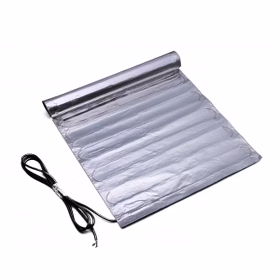 Aluminum Foil Under Wood Heat Mat Kit Warm Floor Electr Heater Mat