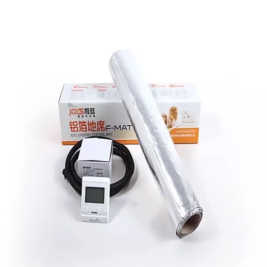 Aluminum Foil Under Wood Heat Mat Kit Warm Floor Electr Heater Mat