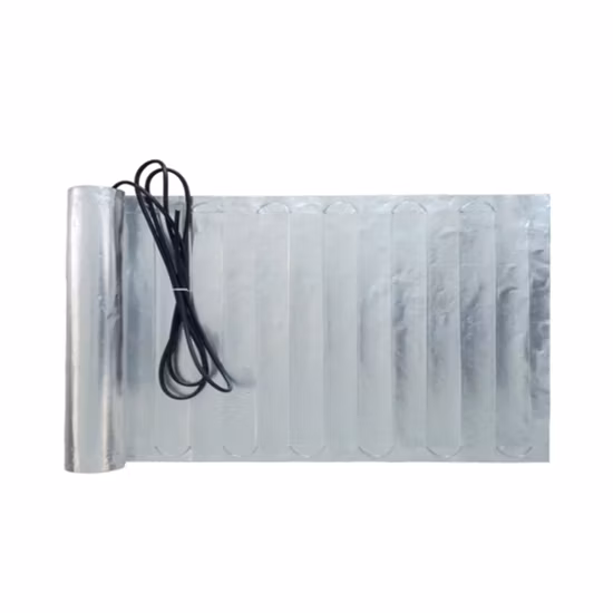 Aluminum Foil Under Wood Heat Mat Kit Warm Floor Electr Heater Mat